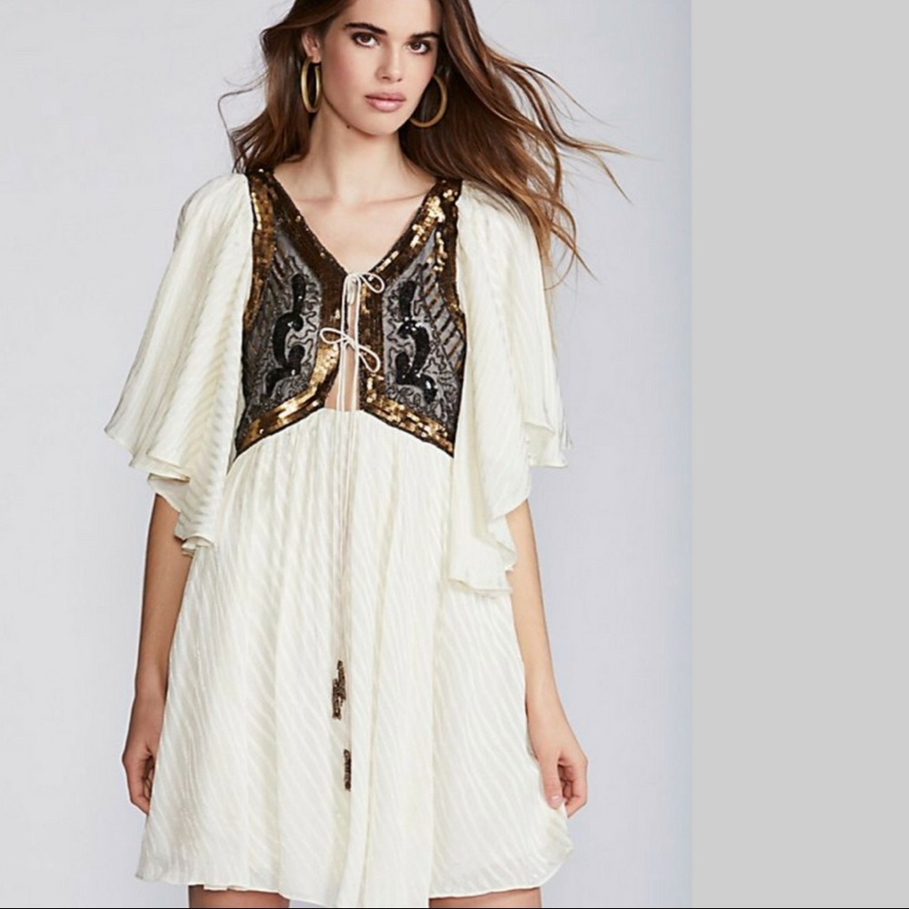 FREE PEOPLE Moonlight Romance Minidress NWT